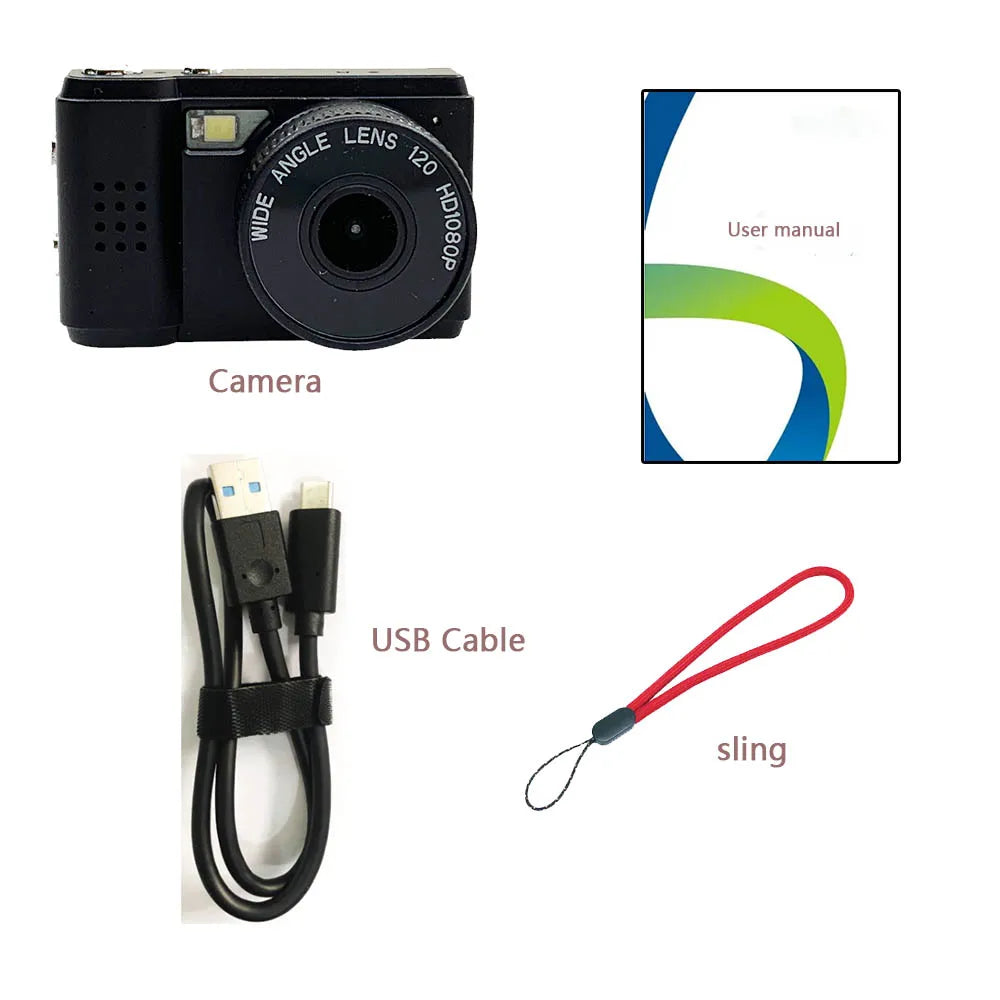 Vintage Mini Camera Video Recorder 1080p
